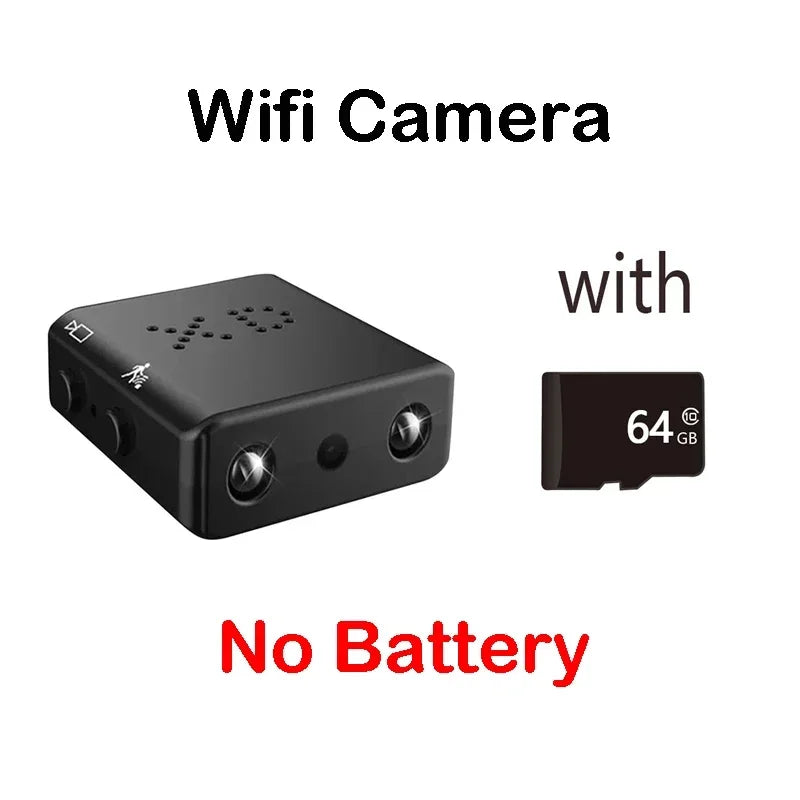 V380 Mini Wifi IP Camera XD 1080P Indoor Security Surveillance Camcorder Night Vision Wireless Audio Video Recorder Micro Cam