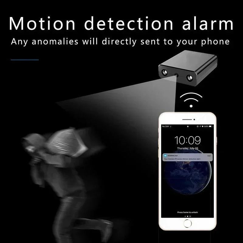 V380 Mini Wifi IP Camera XD 1080P Indoor Security Surveillance Camcorder Night Vision Wireless Audio Video Recorder Micro Cam