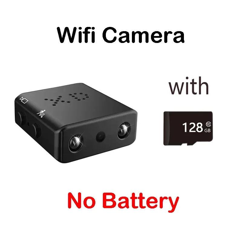 V380 Mini Wifi IP Camera XD 1080P Indoor Security Surveillance Camcorder Night Vision Wireless Audio Video Recorder Micro Cam